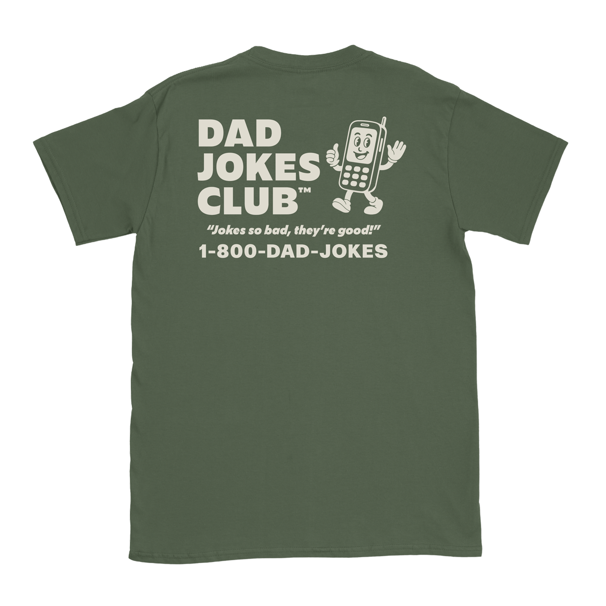Dad Jokes Club: Hotline Short-Sleeve T-Shirt