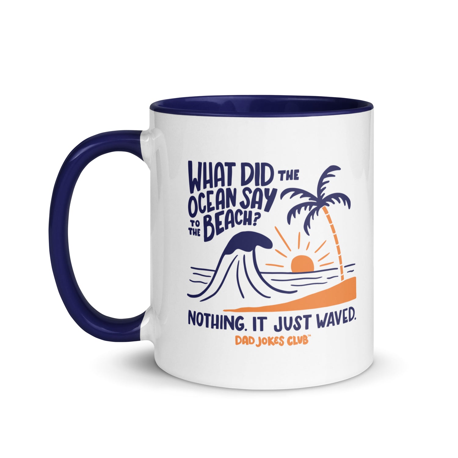 Dad Jokes Club: Ocean Wave Coffee Mug