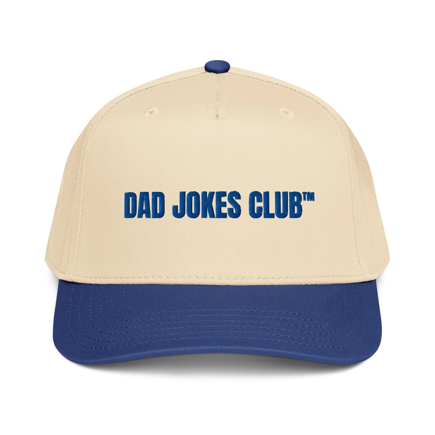 Dad Jokes CLub: Logo 5 Panel Hat in Blue
