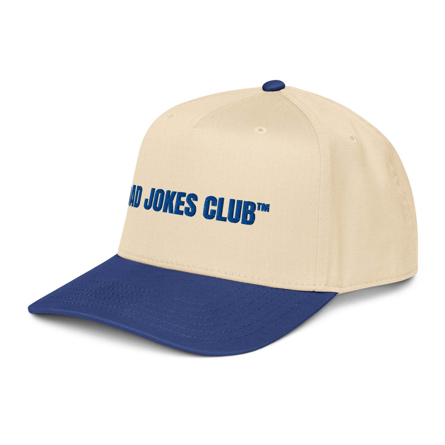 Dad Jokes CLub: Logo 5 Panel Hat in Blue