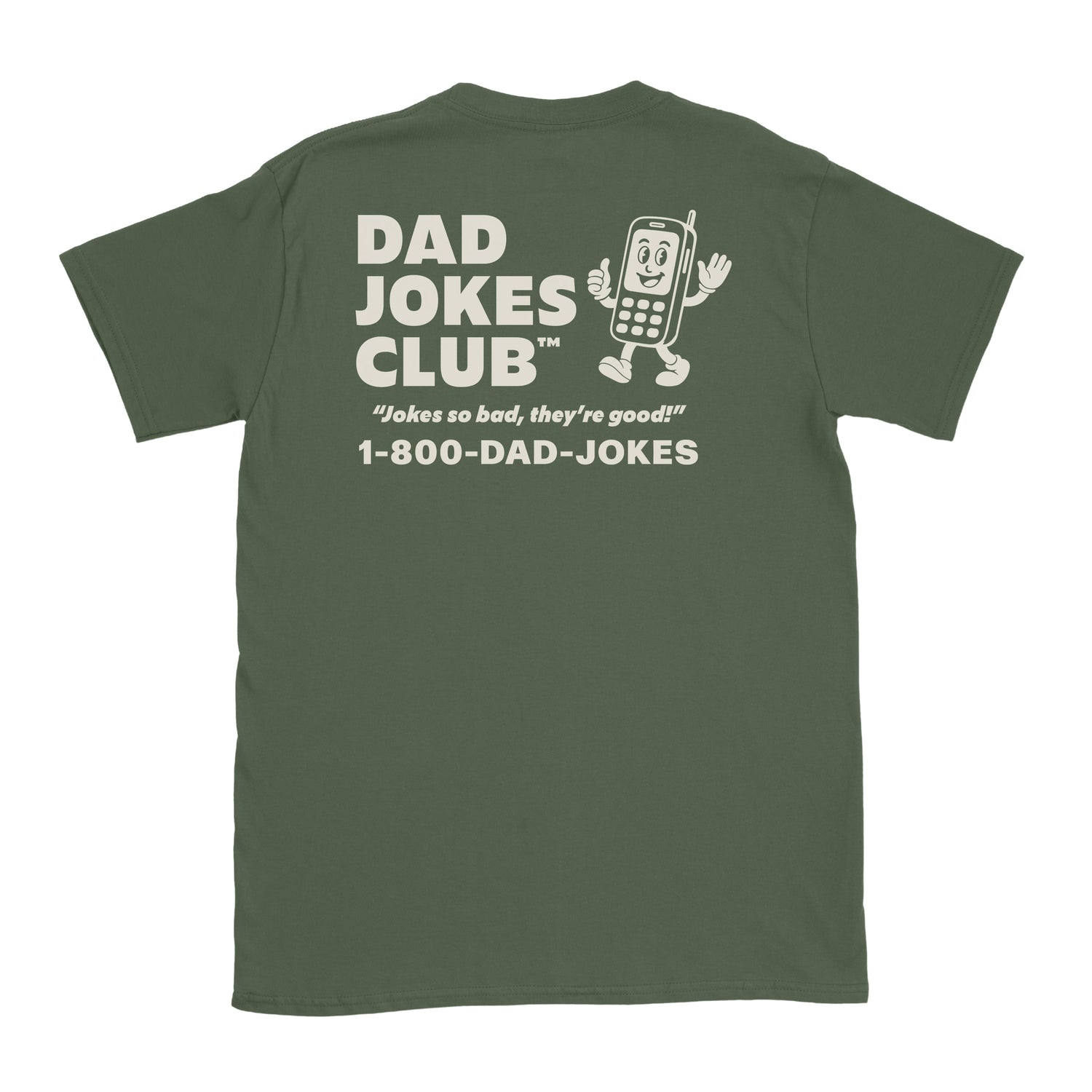 Dad Jokes Club: Hotline Short-Sleeve T-Shirt