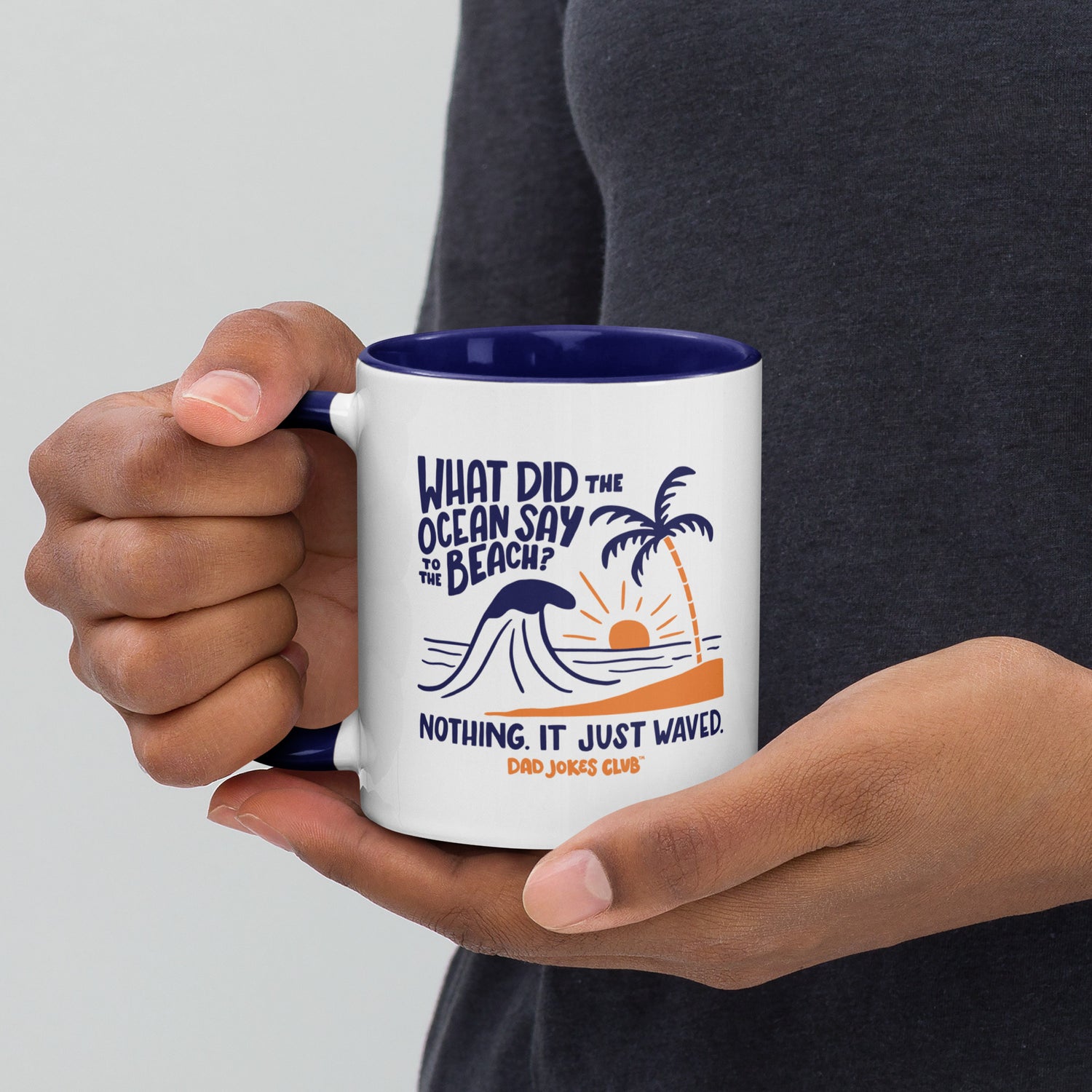 Dad Jokes Club: Ocean Wave Coffee Mug