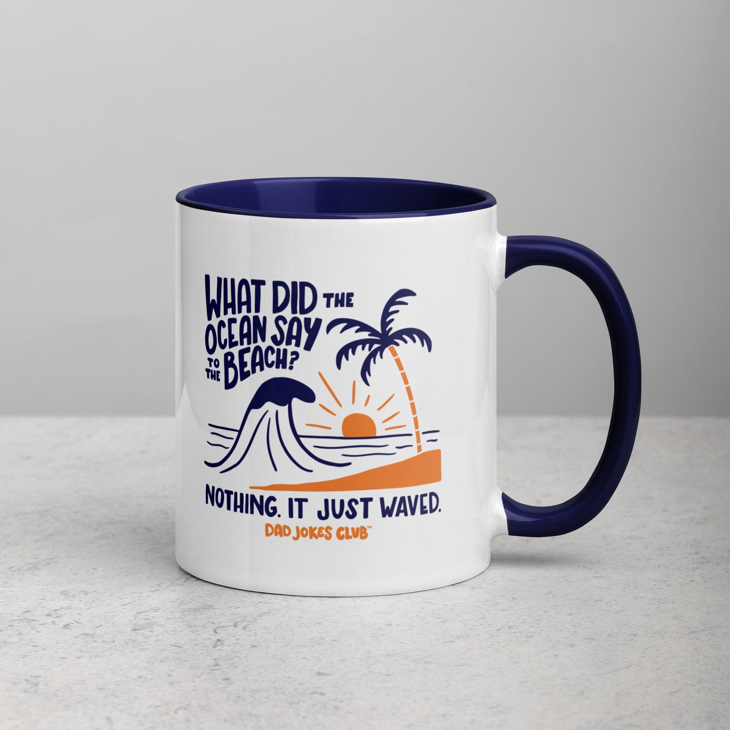 Dad Jokes Club: Ocean Wave Coffee Mug